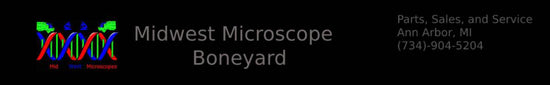Midwest Microscope Boneyard