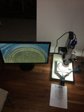 Nikon SMZ-2T Rotating Measuring Trinocular Microscope System 2xMitutoyo 164-162 Complete