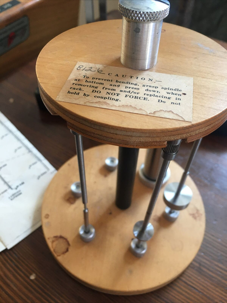 Brookfield LST Box Spindles Stand Charts Manual 110V