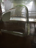 Used Pyrex Vacuum Filtering Flask No 5340 500mL 10mm Hosebarb OD Nice #7 Stopper