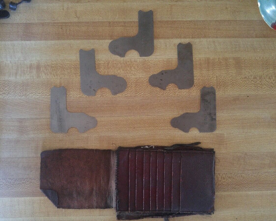 Radius Gage Set, Vintage Lufkin Rule Co. Machinist Radius Gauge Set, U