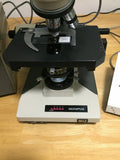 Olympus BH-2 Fluorescent Microscope System 4/10/40/100X FITC DAPI TRITC Cubes Complete