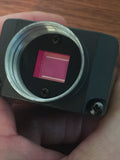 Hitachi KP-M1U Digital Microscope C-Mount Camera w/ Power Supply for Parts