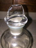 Lot of 3 Bottle Flasks / Stoppers Apothecary Pyrex Corning 250 500 1000mL 1541-T
