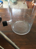LH Fermentation 1L Vessel with Stainless Steel Lid / Clamps No Cracks or Chips!!