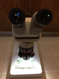 Scienscope Tilting Ergonomic Stereozoom Microscope Leica LED2500 Stand 0.8x-8x Complete