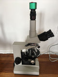 Nikon Labophot-POL Polarizing Microscope 3 P Lenses 4/10/40 with 5MP USB Camera