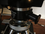 Vintage Nikon Model S Epi-iIlluminated Trans-illuminated Microscope Nice LQQK