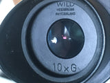 Wild Heerbrugg M3 Stereozoom Microscope 6.4x/16x/40x 10xG Eyepieces Stand Lights Complete
