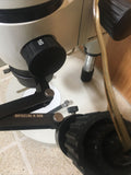 Wild Heerbrugg M3 Stereozoom Microscope 6.4x/16x/40x 10xG Eyepieces Stand Lights Complete