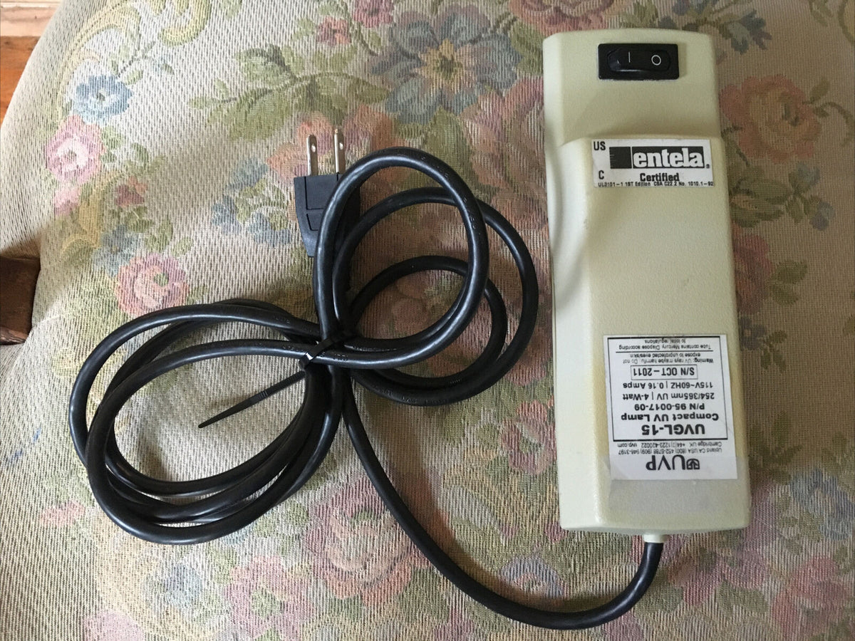 UVP Compact UV Lamp 254/365nm Short/Long Wave UVGL-15 4 Watts Tested -