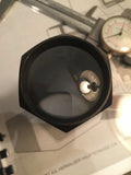 Bausch and Lomb 3.5x Magnifying Lens 3.5”L X 1.435” Dia. Hexagon Cover Rare