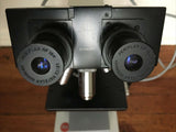 Leitz HM-LUX Clinical Microscope 4 Objectives 4/10/40/100 Oil Nice Extra Bulb Complete