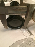 Bausch and Lomb 3.5x Magnifying Lens 3.5”L X 1.435” Dia. Hexagon Cover Rare