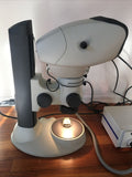 Vision Engineering Cobra Microscope 6-40X Schott Fiber Optic Light Ring Upgrade Complete
