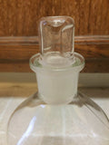 Lot of 3 Bottle Flasks / Stoppers Apothecary Pyrex Corning 250 500 1000mL 1541-T