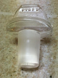 Lot of 3 Bottle Flasks / Stoppers Apothecary Pyrex Corning 250 500 1000mL 1541-T