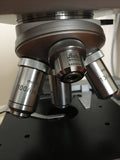 Leitz HM-LUX Clinical Microscope 4 Objectives 4/10/40/100 Oil Nice Extra Bulb Complete