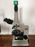 Nikon Labophot-POL Polarizing Microscope 3 P Lenses 4/10/40 with 5MP USB Camera
