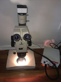 Olympus SZH Microscope ILLD BF/DF Base 1X & 0.75X DF Plan Objectives Light Ring Complete