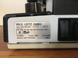 Wild Leitz Biomed Phase Contrast DF Microscope 4 Lenses 4/10ph/40ph/100ph Oil