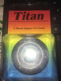New Titan C-Mount Canon Microscope Camera "CA" Adapter Locking Made in Japan