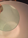 Clear Glass Round 2.5” Stage Plate Insert for Stereozoom Microscopes 6mm Thick