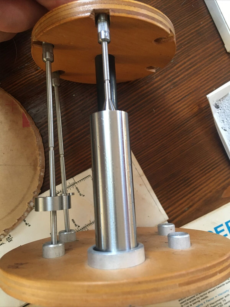 Brookfield Viscometer LST Box Spindles Stand Charts Manual 110V ...