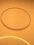 Microscope Glass Reticle Round 21mm Two Parallels Lines For 23.3mm Eyepiece