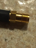 Telegartner 10cm Gold Coaxial G5 SMA Cable J01150A0031, J01151A0661, L01001E0003