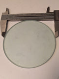 Stereozoom Microscope Glass Frosted Round 94mm Stage Plate Insert 4.7mm Thick