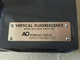 American Optical AO Microscope Fluorescent Lamphouse/Epi-Illuminator Model 2071