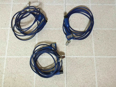 Lot Of 3 Conmed ECG Cables Ref R514