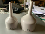 Coors 2ea. Laboratory Buchner Funnels 14-H and D-4.5