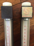 2 Supelco Sigma Aldrich Gas Flow Meters Rotameters 0-15mL/min 1 Good 1 Parts