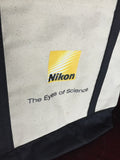 Nikon Optics Handbag with Nikon Spring-loaded Keeper "The Eyes of Science"