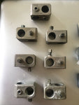 Lot Of 7 Fisher Scientific Flexaframe Alloy LAB 1/2” ROD CLAMP HOLDER 90°