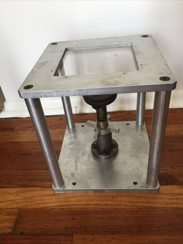 Stereozoom Microscope Safety Inspection Stand - Clear Top and Adjustable Height