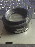 ORIEL Newport MKS 6219 46mm Dia. Flange Focusing Lens Assy, 6 in. FL, F/3.3, 2"