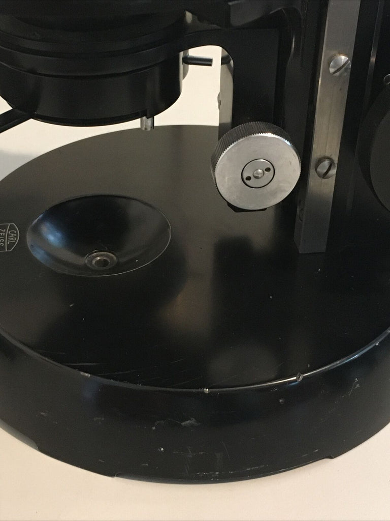 Zeiss Polarizing Microscope with Rotating Stage Mono Scope w Flip-in L ...