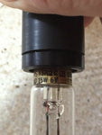 Beck Microscope Power Supply Bulb and Bulb Socket Phillips 13702 6v 15W 1" Dia.