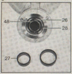 Zeiss Microscope Polarizing Standard "47 36 95" 473695 Adapter M 24/M 30 + Tool