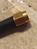 Telegartner 160cm Gold Coaxial G5 Cable  J01150A0031, J01151A0661, L01001E0003