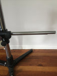 Large ~ 30” Tall Microscope Boom Stand w/ Counterweight / Mounting Shaft 20mm
