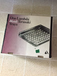 Set Of 5 One Lambda Blank Terasaki Trays TH60-100 Five Pieces