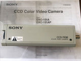 Sony DXC-151 CCD/RGB Color Video Camera Microscope / Security C-Mount