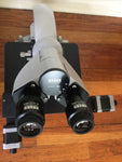 Rare Zeiss WL Microscope KPl-W10x/18 Motorized Stage Metal Knobs Focus Mechanism