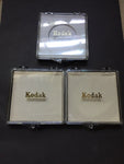 Lot of 3 Kodak 30mm / 50mm Plastic Filter Holders Protective Cases