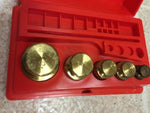 Troemner Calibration Brass Metric Weight Set 100g - 10g 5 Pieces #4
