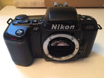 Nikon Auto-Focus AF N6060 SLR 35mm Camera Untested w/ Battery